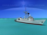 FFG-9 USS Wadsworth Perry Class Frigate