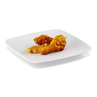 Fried chicken pieces