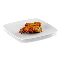 Pan-fried chicken leg