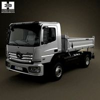 Mercedes-Benz Atego Tipper Truck 2013
