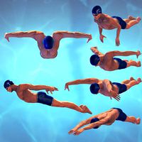 Swimming Man Rigger - Butterfly