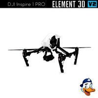 DJI Inspire 1 PRO for Element 3D