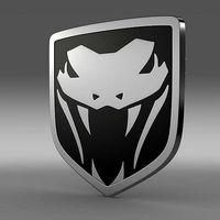 Dodge viper fangs 2003 logo
