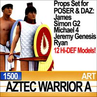 Aztec Warrior A 1500