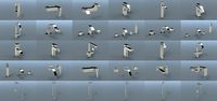 Bathroom collection vol 1 set game ready faucets taps