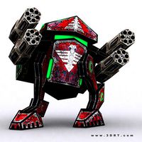 3DRT - Warbot Meachanoid Trex