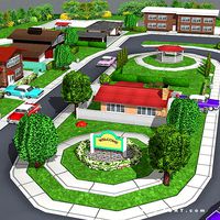 3DRT - Nuke Town Vintage Level