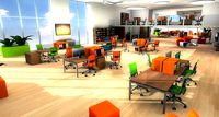 3D Office Furniture