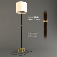 Torchere Lucca Studio Dylan Bronze
