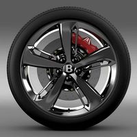 Bentley Continental GT Speed 2015 wheel