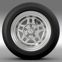 Dodge Challenger Mopar wheel