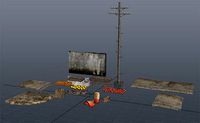 Arab City Props and decorations Set