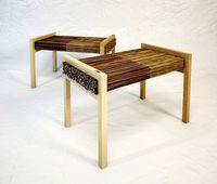 STUDIO VACEK Haluz bench by Tomas Vacek