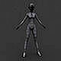 Human Manga Female Base Mesh