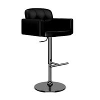 Leather Hocker Chair 2
