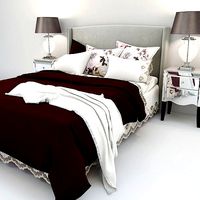 Next Olsen bed and Gatsby Bedside Table