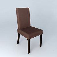 Chair cover MARGAUX taupe houses the world