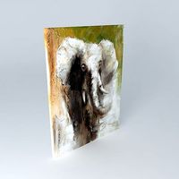 UGANDA canvas Houses of the world