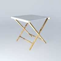 Stool white ROBINSON