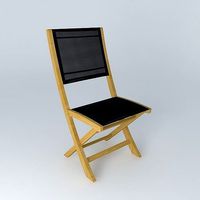 Black chair CAPRI houses the world