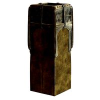 gustav gurschner metal vase