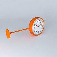 WALL CLOCK POPPY houses the world
