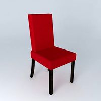 Red cover MARGAUX chair