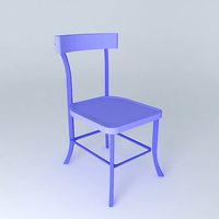 Blue chair BISTROT Maisons du monde