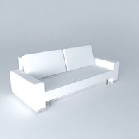 TRIBECA white sofa Maisons du monde