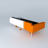 sofa three Sport Stripes Frederic TABARY