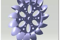 Pelton wheel for a little project