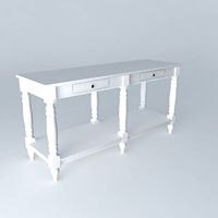 wood side table