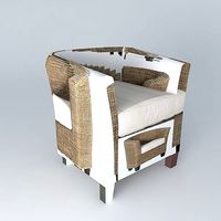 ZANZIBAR Armchair Houses of the world