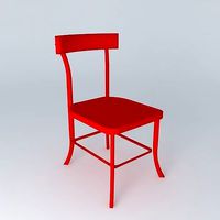 Red chair BISTROT houses the world