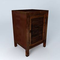 Nightstand HANOI houses the world