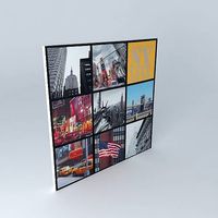 The NYC Patchwork Canvas