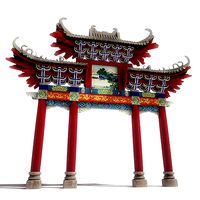 Torii - traditional shintoist gate