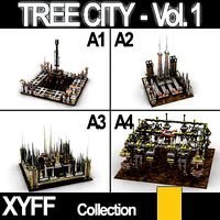 Collection Xyff Tree City Blocks Vol 1