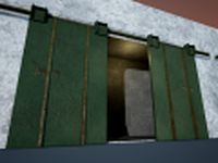 Garage double door 3D Model