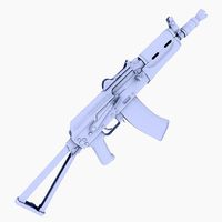 AKS-74U Submachine Gun