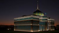 Palace of President Kazahstan AK Orda 3D Model