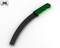 Pruning Saw 3D Model