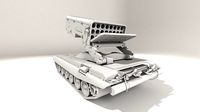 TOS-1 System SUN-SHINE BURATINO RUSSIAN ARMY WEAPON