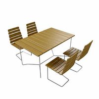 Outdoor Table And Chairs Grinda Set by Skargaarden