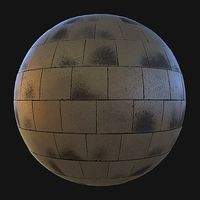 Cobblestone pavement