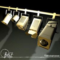 Stage lights for set