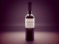 italian wine Cerviolo 3d model
