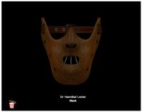 Dr Hannibal Lecter Mask - Anthony Hopkins - High Quality