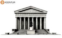 Federal Hall New York - 3D Building Models