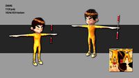 Zhang - Character - 3D Model and Texture